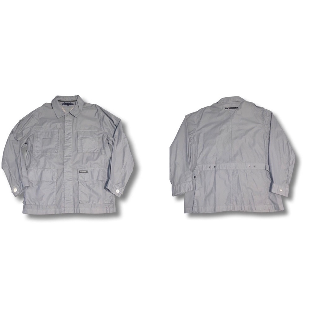 Grey Tommy Hilfiger Rain coat Mint condition
